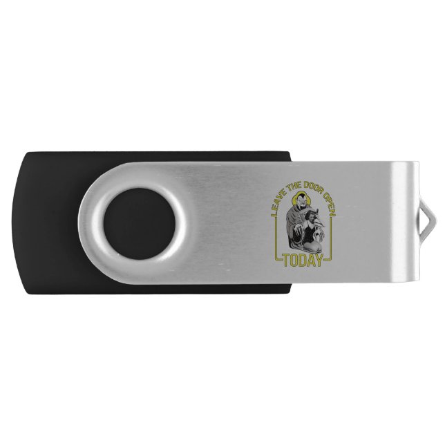 Leave The Door Open Today Flash Drive (Front)