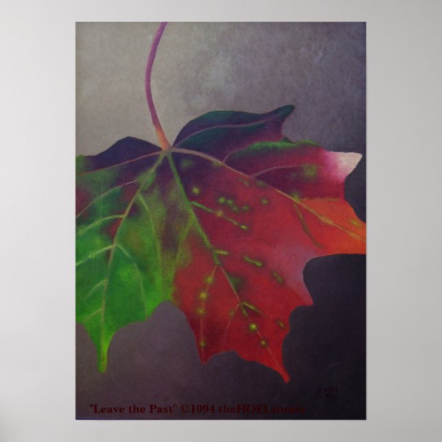 Leave the Past Poster (Front)