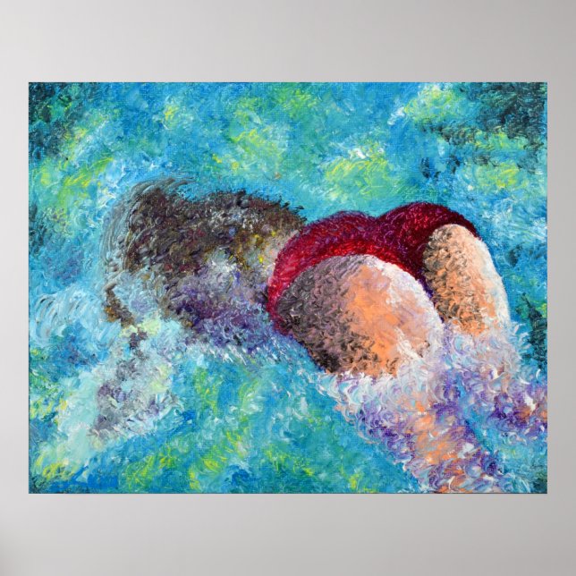 Leave the Stress Behind Poster (Front)