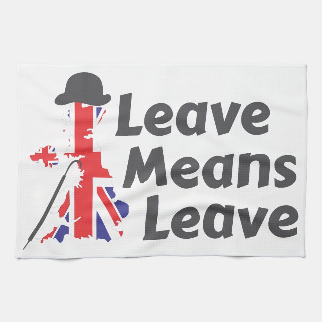 leave towel (Horizontal)