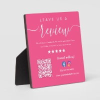 Leave Us A Review Facebook Instagram Logo Qr Code