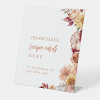 Leave Your Recipe Cards fall Bridal Shower