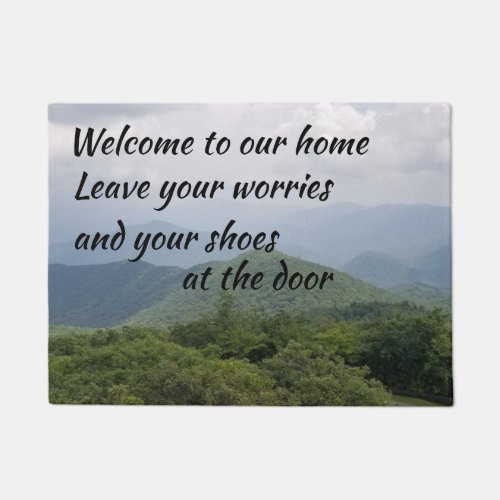 Leave your worries at the door doormat