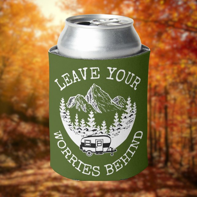Leave Your Worries Behind | Relaxed Camping Life  Can Cooler (Creator Uploaded)
