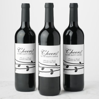 Leaved Branches Wine Label