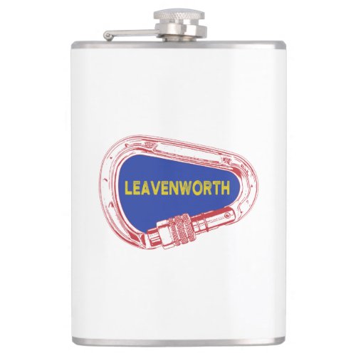 Leavenworth Climbing Carabiner Flask