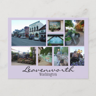 Leavenworth Collage 2 Postcard