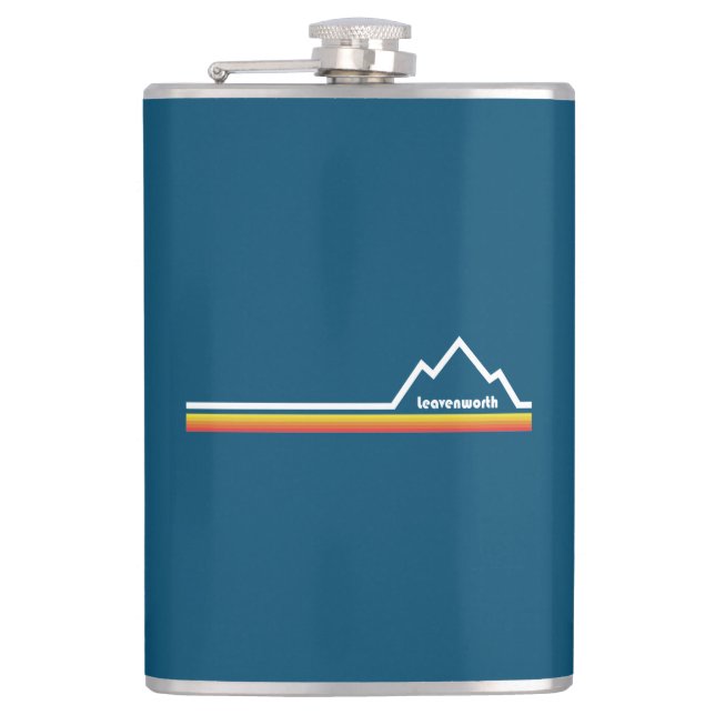 Leavenworth, Washington Flask (Front)