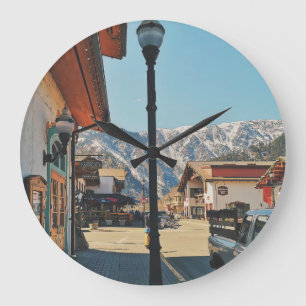 Leavenworth - Washington Large Clock