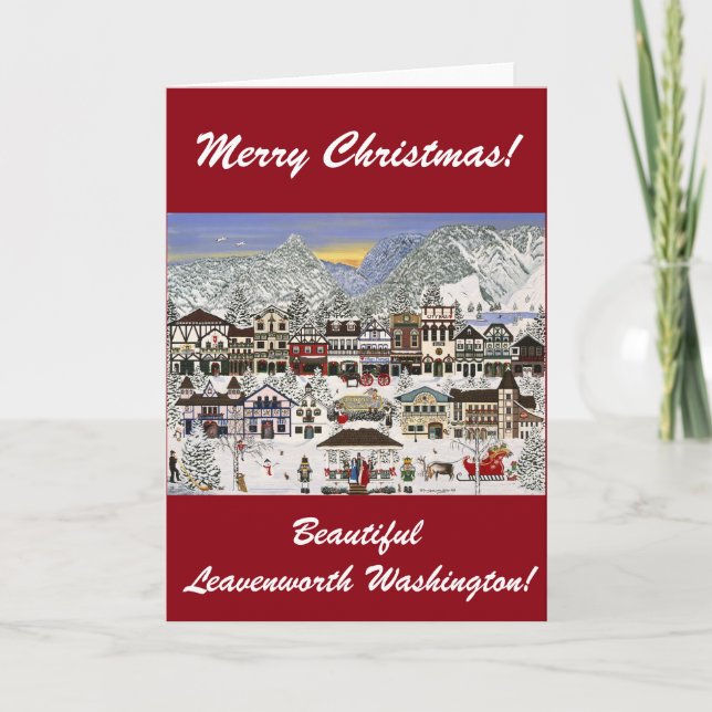 Leavenworth, Washington Note Card (Front)