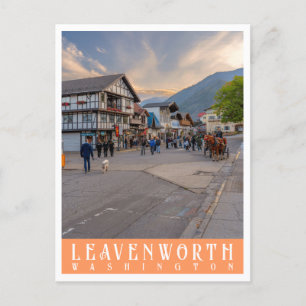Leavenworth Washington   PNW Photography Postcard
