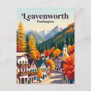 Leavenworth, Washington, USA Postcard