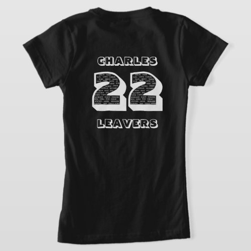 Leavers 2022 White Theme  T_Shirt