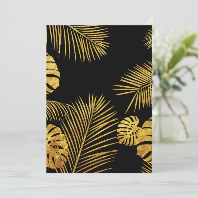 Leaves 11 thank you card (Standing Front)