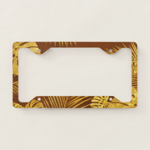 Leaves 13 license plate frame