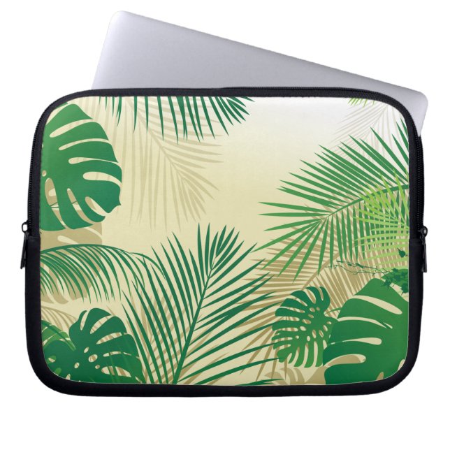 Leaves 2 laptop sleeve (Front)