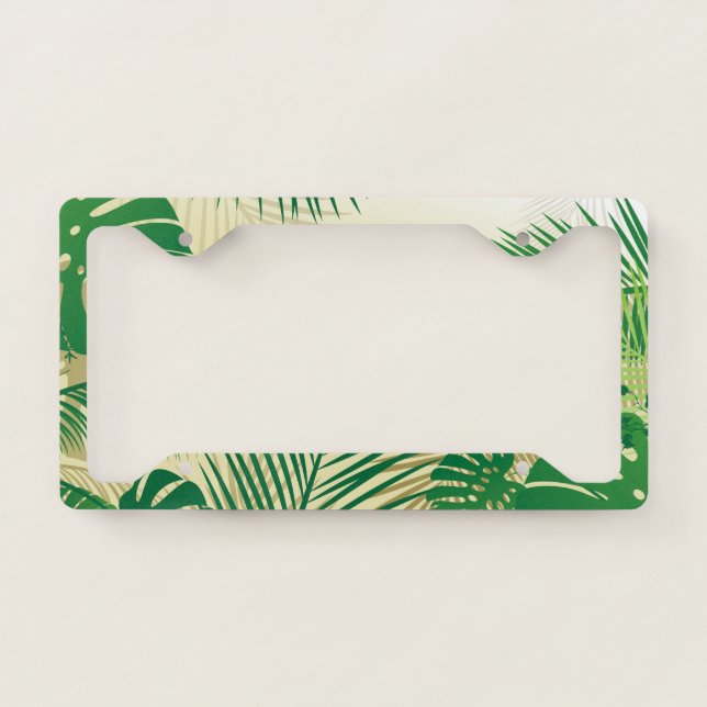 Leaves 2 license plate frame (Front)