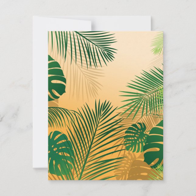 Leaves 4 note card (Front)