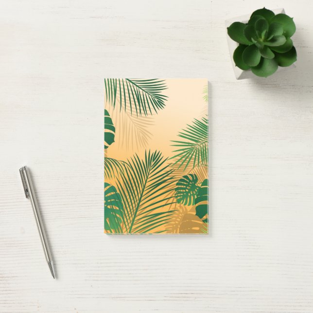 Leaves 4 post-it notes (Office)