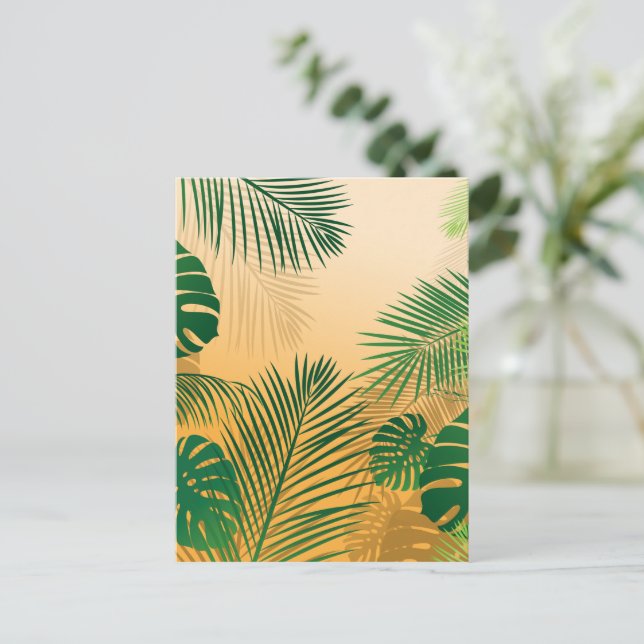 Leaves 4 postcard (Standing Front)
