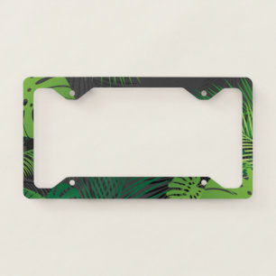 Leaves 5 license plate frame
