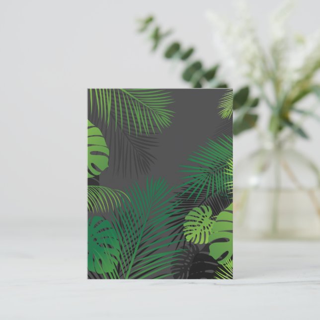 Leaves 5 postcard (Standing Front)