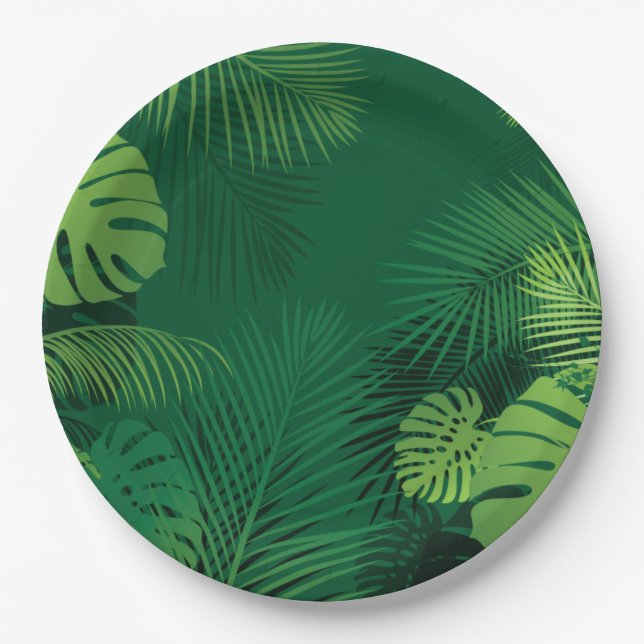 Leaves 6 paper plates (Front)