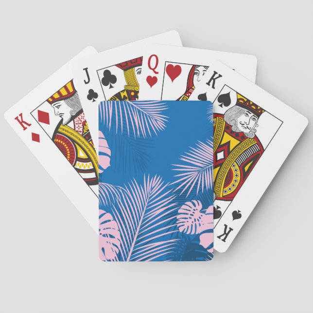 Leaves 9 poker cards (Back)