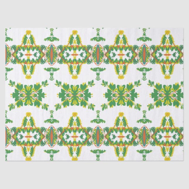 Leaves and Clouds Tissue Paper (Front)