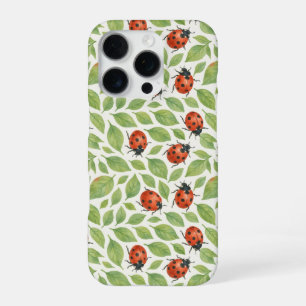 Leaves and Ladybugs iPhone 16 Pro Case