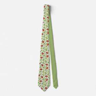 Leaves and Ladybugs Neck Tie