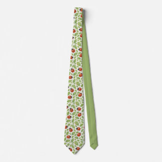 Leaves and Ladybugs Neck Tie