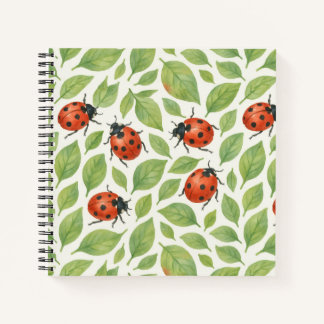 Leaves and Ladybugs Notebook