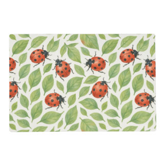 Leaves and Ladybugs Placemat