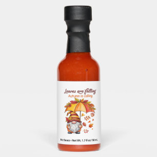 Leaves Are Falling Autumn Calling Classic T-Shirt. Hot Sauces