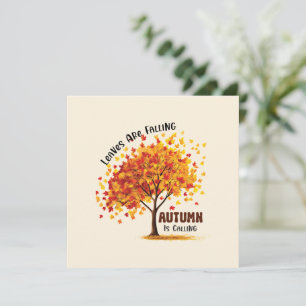 Leaves Are Falling, Autumn Is Calling – Cozy Fall