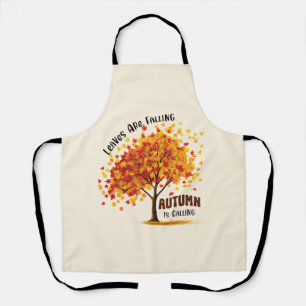 Leaves Are Falling, Autumn Is Calling – Cozy Fall Apron