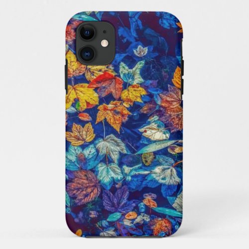 Leaves autumn fall iPhone 11 case