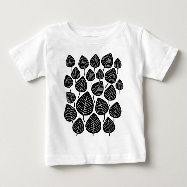 Leaves Baby T-Shirt (Front)