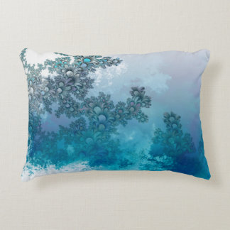 Leaves background leaf template accent pillow