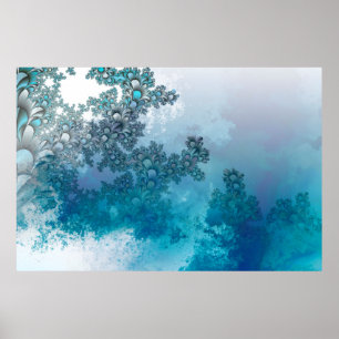 Leaves background leaf template poster