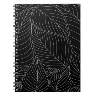 Leaves background pattern. - Illustration, Formal  Notebook