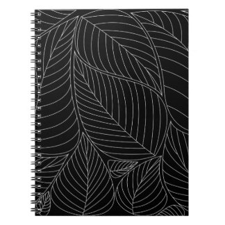 Leaves background pattern. - Illustration, Formal  Notebook