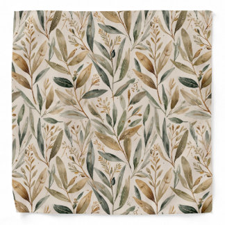 Leaves  bandana