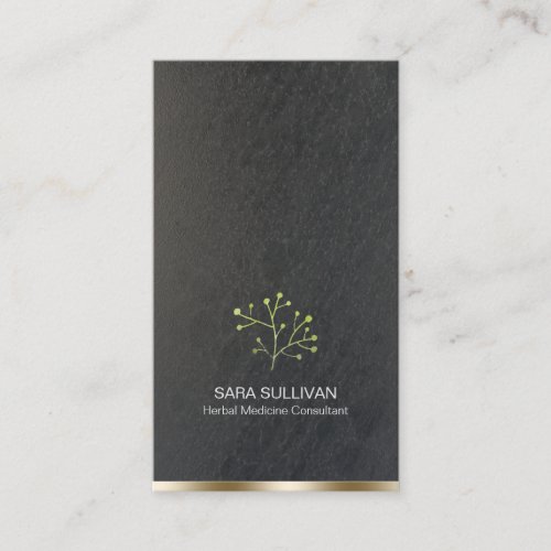 Leaves Berries Herbal Medicine Herbs Business Card