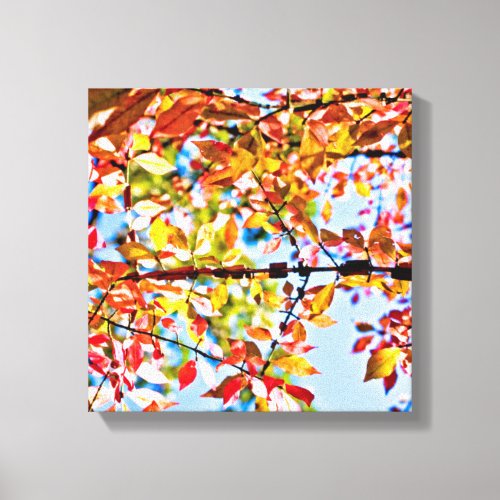 Leaves Canvas Print