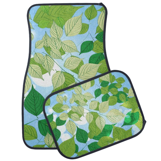 Leaves Car Floor Mat (Set)