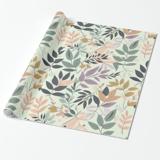 Leaves Design  Wrapping Paper