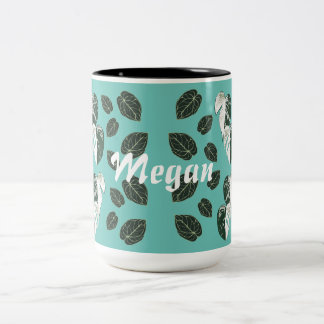 Leaves Dream Two-Tone Coffee Mug