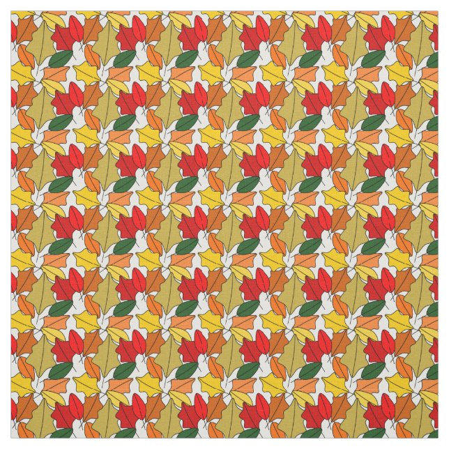 Leaves Fabric (Swatch)
